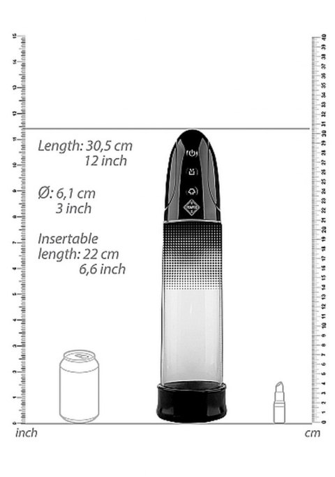 Automatic Rechargeable Luv Pump - Black SHOTS