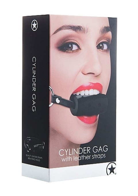 Cylinder Gag - Black Ouch!