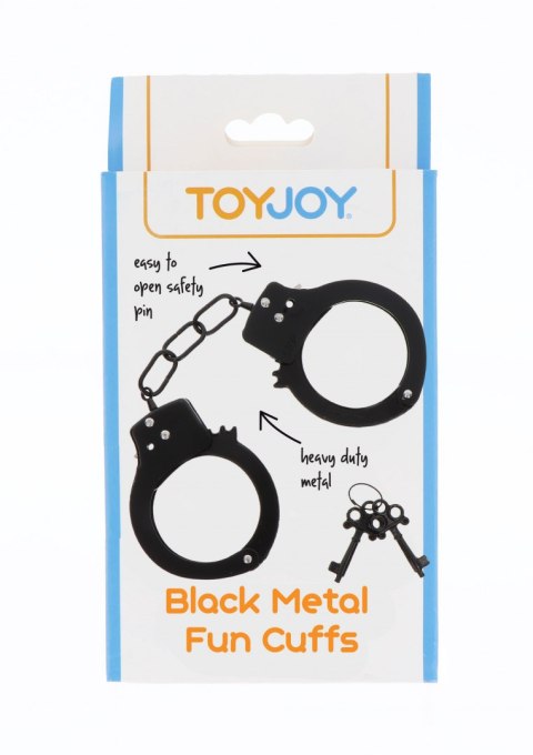 Metal Handcuffs Black ToyJoy