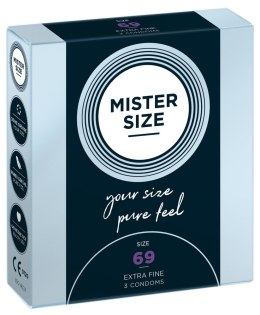 Mister Size 69mm pack of 3 Mister Size