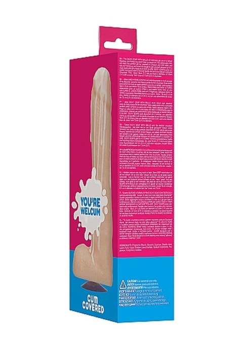 Mydło- Dicky Soap With Balls - Cum Covered - Flesh S-Line - Dolls