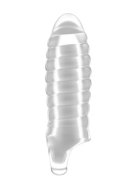 No.36 - Stretchy Thick Penis Extension - Translucent Sono
