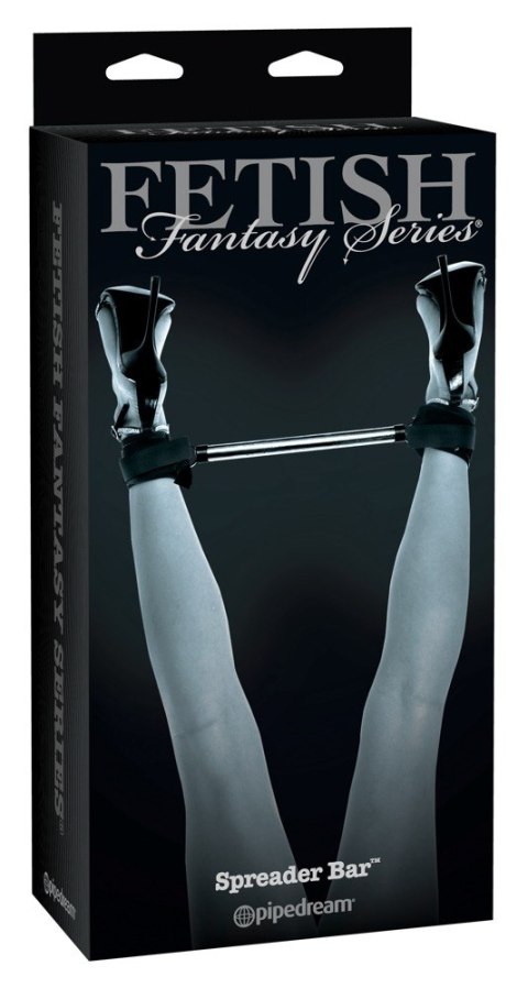 FFSLE Spreader Bar Black/Silve Fetish Fantasy Series Limited Edition
