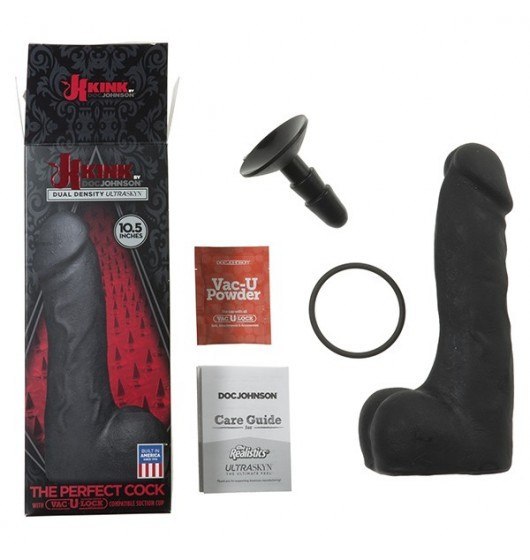 Kink The Perfect Cock With Removable Vac-U-Lock™ Suction Cup 10.5"