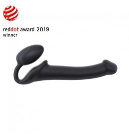 Strap-on-me Silicone bendable strap-on Black M