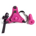 Cintura regolabile strap-on Pink con fallo realistico Toyz4lovers