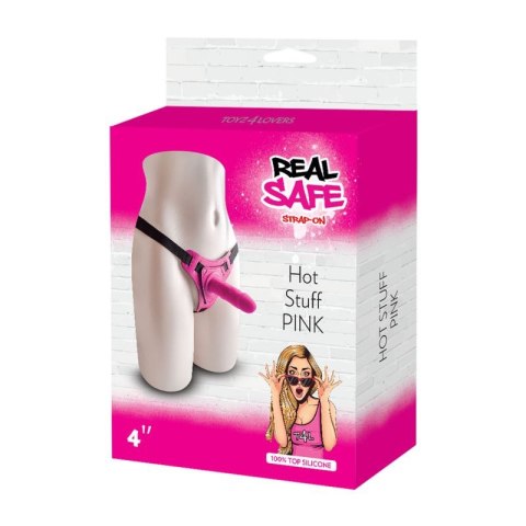 Cintura regolabile strap-on Pink con fallo realistico Toyz4lovers