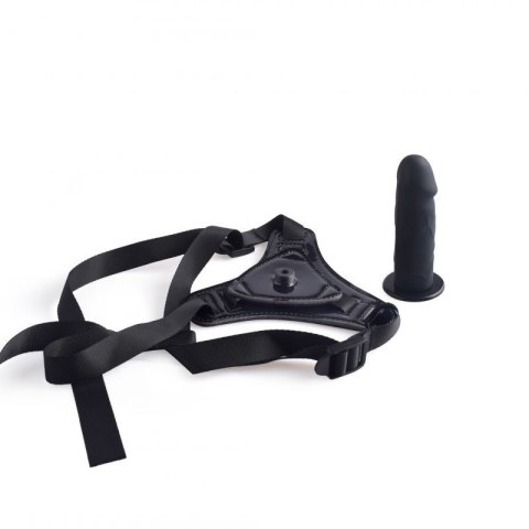 Cintura strap-on con fallo realistico Black Toyz4Lovers Toyz4lovers