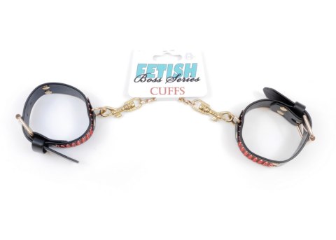 Fetish B - Series Handcuffs with cristals 3 cm Red Line Fetish B - Series