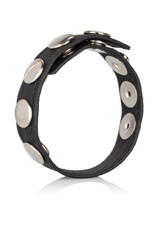 Leather Multi-Snap Ring Black Calexotics