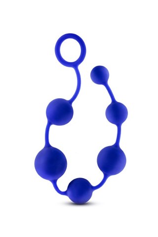 PERFORMANCE SILICONE ANAL BEADS INDIGO Blush