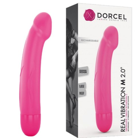 REAL VIBRATION M MAGENTA 2.0 - RECHARGEABLE Dorcel