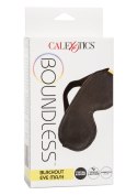 Boundless Blackout Eye Mask Black CalExotics
