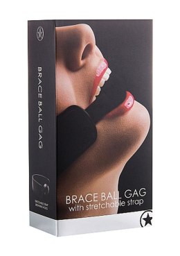 Brace Ball Gag - Black Ouch!