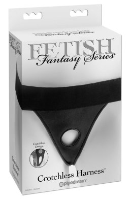 FFS Crotchless Harness Black Fetish Fantasy Series