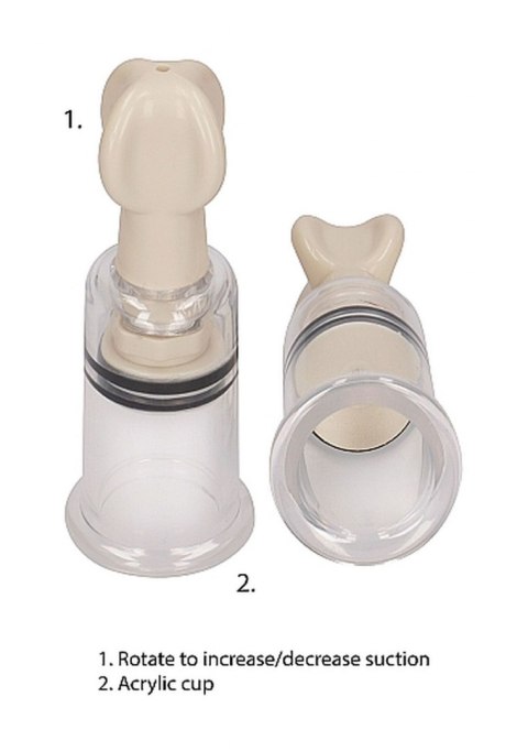 Nipple Suction Set Small - Transparent Pumped