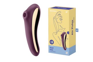 Stymulator-Dual Kiss (Wine Red) Satisfyer