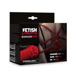 Fetish Dreams Bondage Rope 5m Red Fetish Dreams