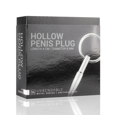 Hollow Metal Penis Plug Sinner Gear Unbendable