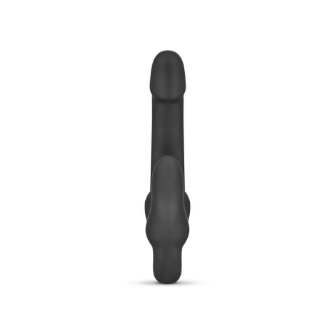 No-Parts - Morgan Strapless Strap-On Dildo - 22 cm - Black No-Parts