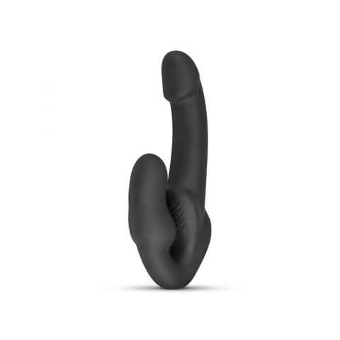 No-Parts - Morgan Strapless Strap-On Dildo - 22 cm - Black No-Parts