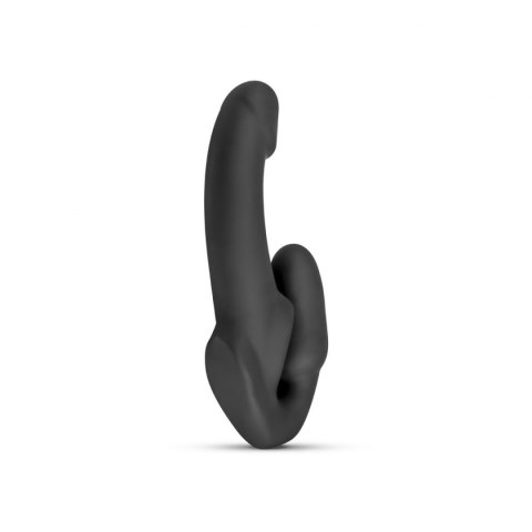 No-Parts - Morgan Strapless Strap-On Dildo - 22 cm - Black No-Parts