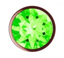 Plug-Butt Plug Diamond Emerald Shine S Rose Gold Lola Games