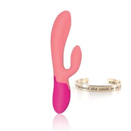 RS - Essentials - Xena Rabbit Vibrator Coral & French Rose Rianne S