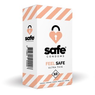 SAFE - Condoms Feel Safe Ultra Thin (10 pcs) Safe
