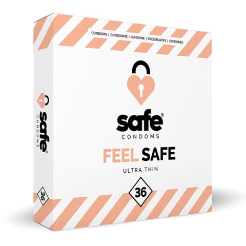 SAFE - Condoms Feel Safe Ultra Thin (36 pcs) Safe