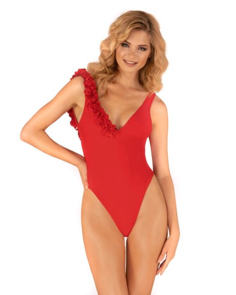 Strój kąpielowy - Cubalove kostium kąpielowy czerwony XXL Obsessive