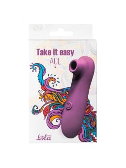 Stymulator-Vacuum stimulator Take it easy Ace Purple Lola Toys