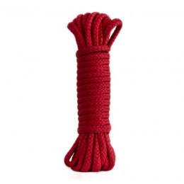 Wiązania-Rope Bondage Collection Red 9м Lola Toys