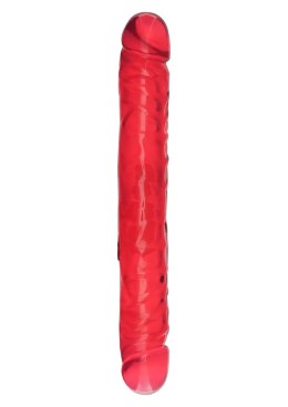 Dildo-DOUBLE DONG 12"""""""" PINK JELLY Doc Johnson