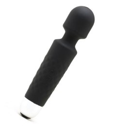 Iwand black rechargeable silicone bodywand massager Power Escorts