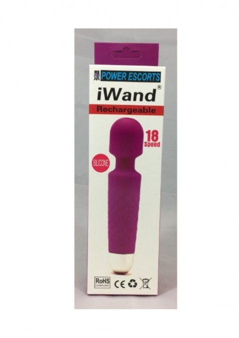 Iwand purple rechargeable silicone bodywand massager Power Escorts