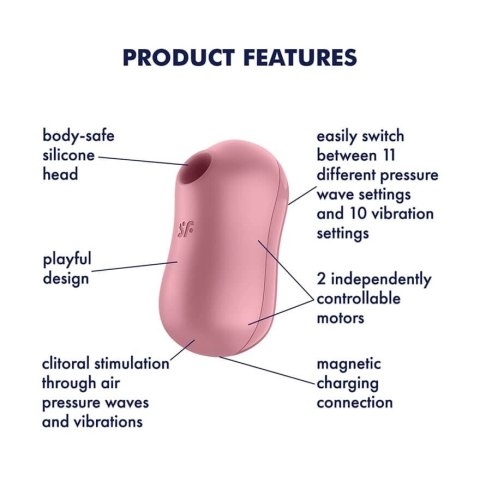 Stymulator-Cotton Candy (Light Red) Satisfyer