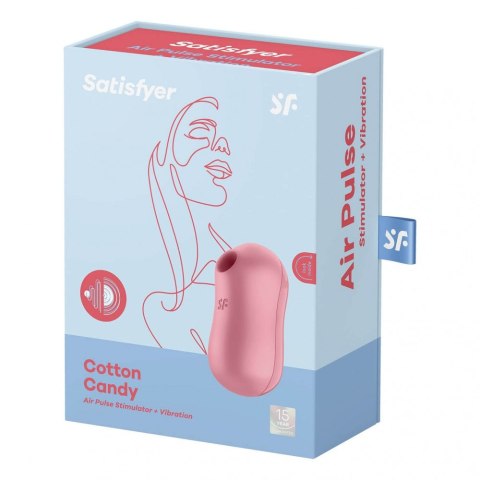 Stymulator-Cotton Candy (Light Red) Satisfyer