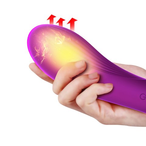 Wibrator Majtkowy - Silicone Panty Vibrator USB 10 Function / Heating / Voice Control B - Series Fox