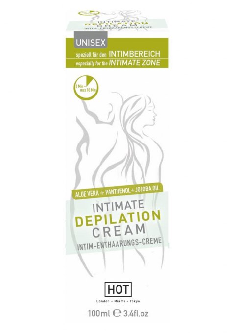 Żel/sprej-HOT Intimate Depilation Cream 100 ml Hot