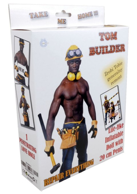 Lalka- Tom - Builder Male Doll B - Series LaLa