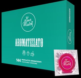 Prezerwatywy-Love Match Arromatizato - 144 pack Love Match