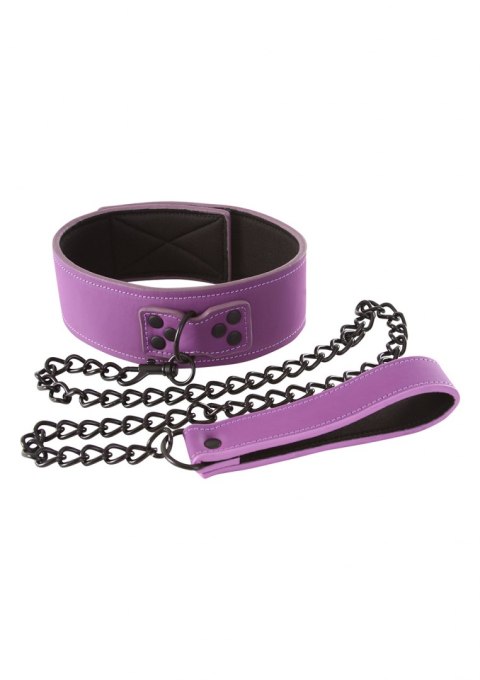 Lust Bondage Collar Purple NS Novelties