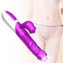 Wibrator - Silicone Vibrator USB 10 Function and Thrusting Function / Heating B - Series Fox