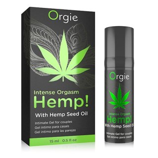 Żel-HEMP! - INTENSE ORGASM - 15 ML Orgie