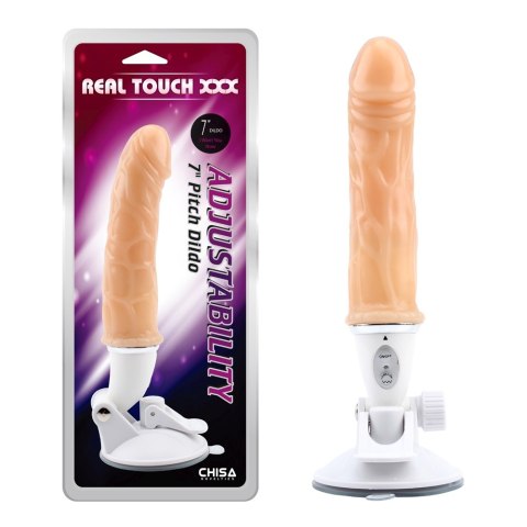 Adjustability-Pitch Dildo 7"" Real Touch XXX