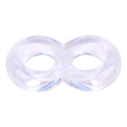 Duo Cock 8 Ball Ring-Clear Chisa
