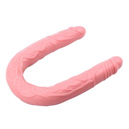 Jelly Flexible Double Dong-Flesh HI-Basic
