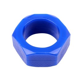 Nust Bolts Cock Ring-Blue Get Lock