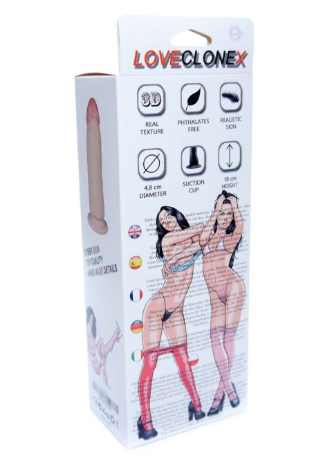 Dildo-KRATOS-LOVECLONEX 6"" B - Series Real